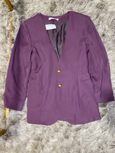 Load image into Gallery viewer, Purple blazer

